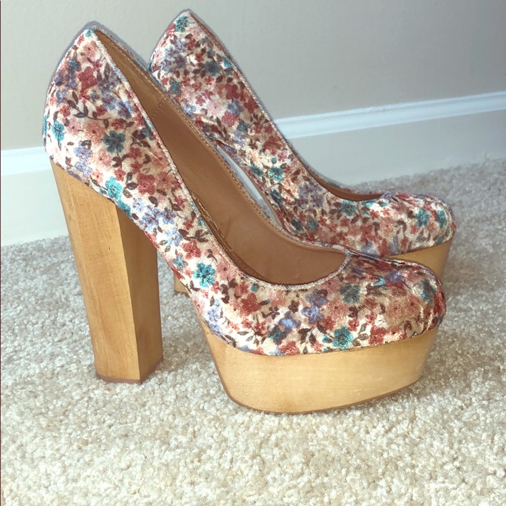 Floral Heels